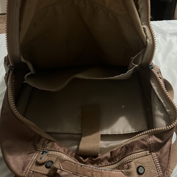 Kipling Gold Backpack + Pencil Bag - Picture 7 of 8